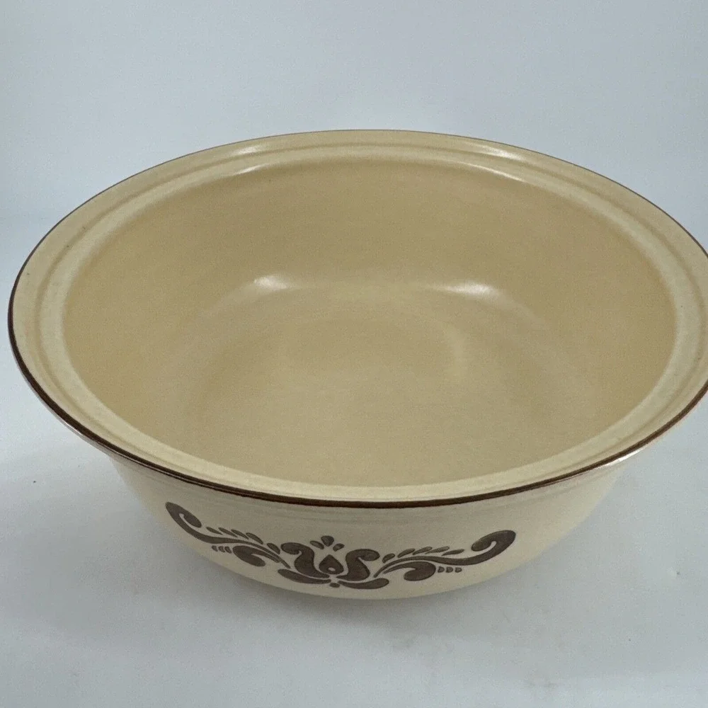 Casserole Dish With‎ Lid Soup Tureen 3 QT Pflatzgraff 320 MCM Vintage Dining